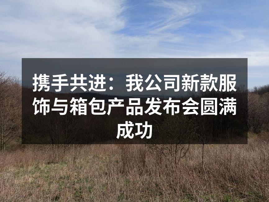 新款服饰展示区